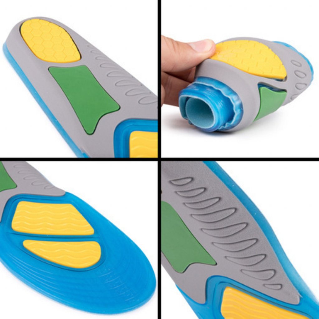 Flexibilný gélový materiál vložiek do topánok Run